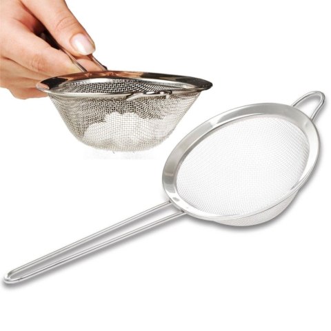 Sitko kuchenne stalowe cedzak durszlak stalowy 11 cm