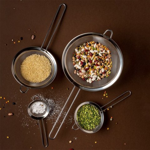 Sitko kuchenne stalowe cedzak durszlak stalowy 11 cm