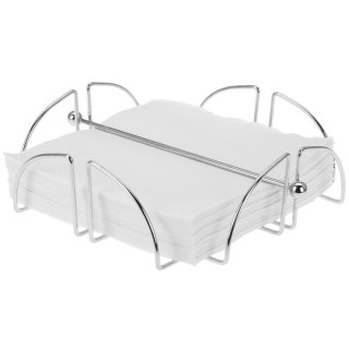 Stojak na serwetki z obciążnikiem serwetnik stalowy płaski