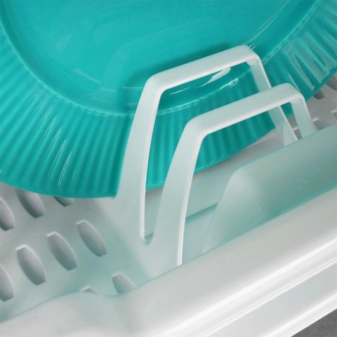 Suszarka na naczynia biała 40x29x8,5 cm