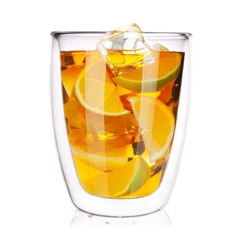 Szklanka termiczna z podwójną ścianką do kawy latte herbaty 0,33 l