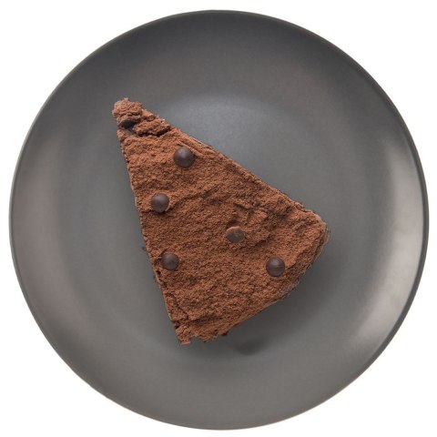 Talerz deserowy płaski płytki ceramiczny talerzyk na desery szary ALFA 21,5 cm