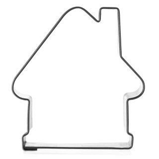 Wykrawacz cukierniczy stalowy / foremka do ciastek pierników domek 5,5 cm