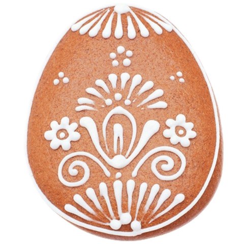 Wykrawacz cukierniczy stalowy / foremka do ciastek pierników jajko zestaw 2 szt.