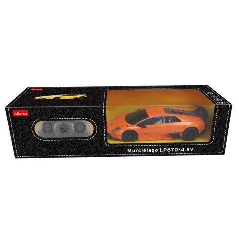 Lamborghini Murcielago R/C skala 1:24 Rastar 39000 samochód sterowany pomarańczowy