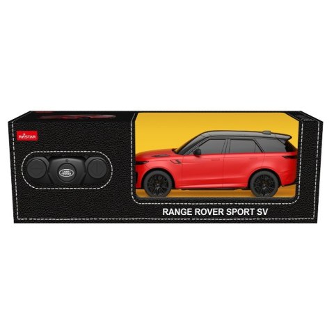 Range Rover Sport SV R/C skala 1:24 Rastar 10270 samochód sterowany czerwony