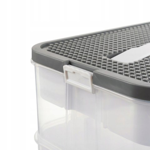 Pudełko Na Klocki- 4 Poziomy 29L Kruzzel 25758