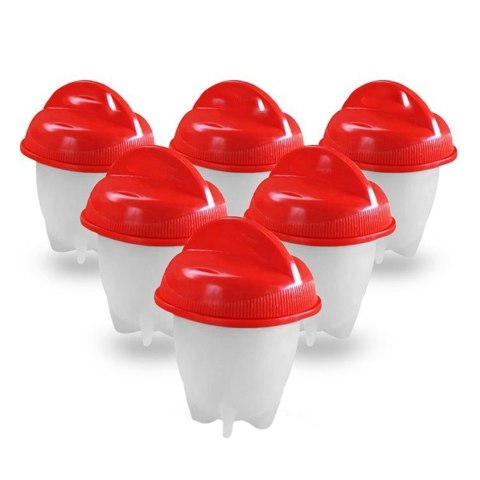 Foremka do gotowania jajek bez skorupek - 6 szt.