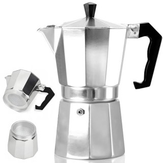 Kawiarka zaparzacz do kawy aluminiowy GAZ CERAMIKA 600 ml