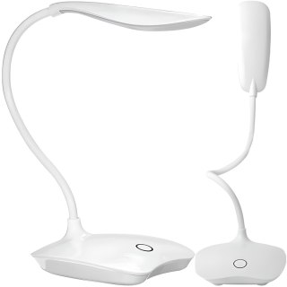 Lampa biurkowa szkolna dotykowa do czytania nauki 3 jasności 14 LED USB