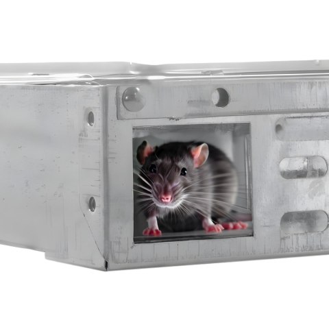 Myszołapka żywołapka pułapka na myszy humanitarna 26 x 16 x 4,5 cm