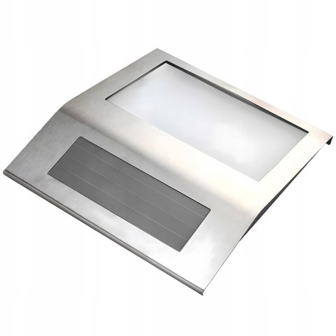 Numer domu podświetlany solarny z czujnikiem zmierzchu metalowy