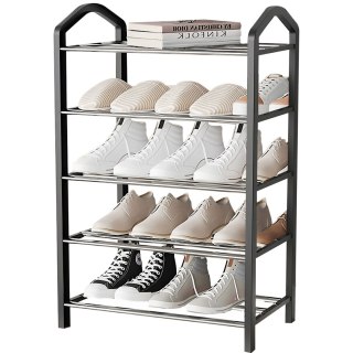 Półka regał stojak na buty 5 poziomów 42 cm