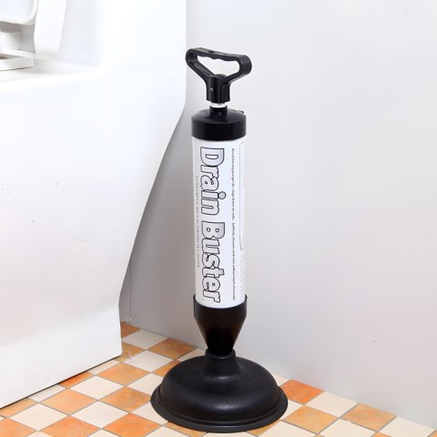 Przepychacz pompka do udrażniania rur WC kanalizacji śr. 60/165 mm