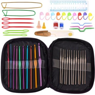 Zestaw do szydełkowania w etui 0,5-6,5 - 50 el.