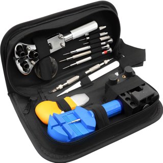 Zestaw narzędzi precyzyjnych serwisowych do napraw zegarków bransolet pasków