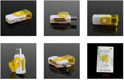 AK262 Multiczytnik kart pamięci scyzoryk