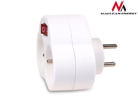 MCE31 Gniazdko prądowe X2 z wyłącznikiem 3680W