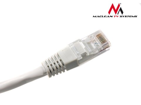 MCTV-651 Przewód, kabel patchcord UTP 5e wtyk-wtyk 2 m szary Maclean
