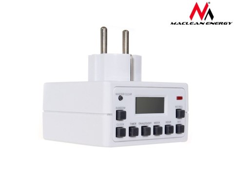 MCE30G Timer cyfrowy Maclean Energy, wersja niemiecka