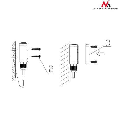 MCE35 Czujnik zmierzchowy z zewnętrzną sondą max 3450W