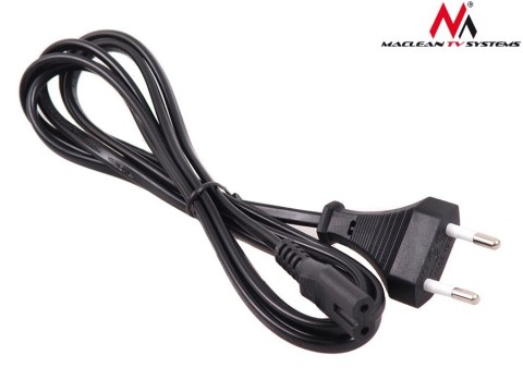 MCTV-809 42164 Kabel zasilający ósemka 2 pin 1,5m wtyk EU