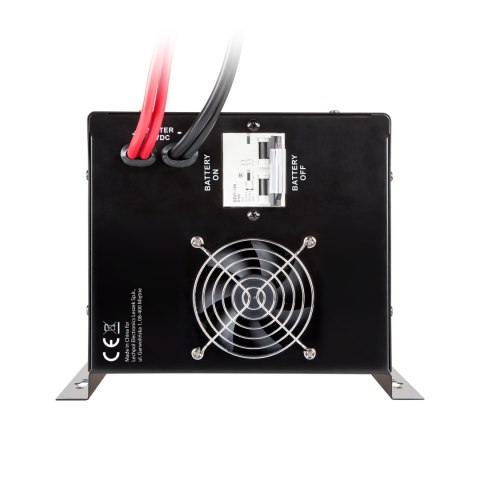 Zasilacz awaryjny naścienny KEMOT PROsinus-2200 przetwornica z czystym przebiegiem sinusoidalnym i funkcją ładowania 12V 230V 