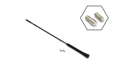 Antena samochodowa maszt anteny 41cm 5/6mm adapter antm02 amio-01129