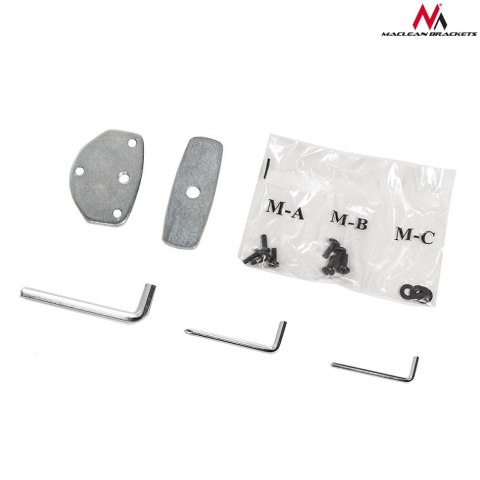 MC-714 44490 Uchwyt biurkowy do dwóch monitorów LCD 13-27 cali 8kg aluminiowy