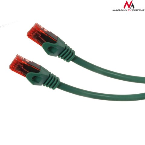 MCTV-301 G 47268 Przewód kabel patchcord UTP cat6 wtyk-wtyk 1m zielony