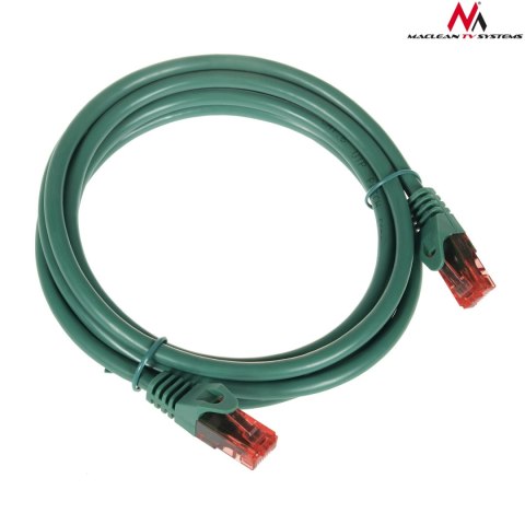 MCTV-303 G 47281 Przewód kabel patchcord UTP cat6 wtyk-wtyk 3m zielony