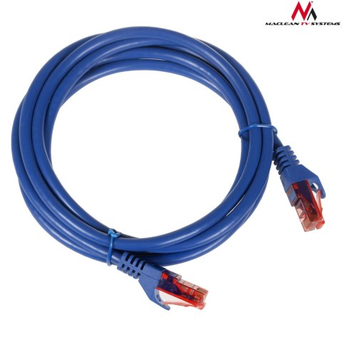 MCTV-303 N 47276 Przewód kabel patchcord UTP cat6 wtyk-wtyk 3m niebieski