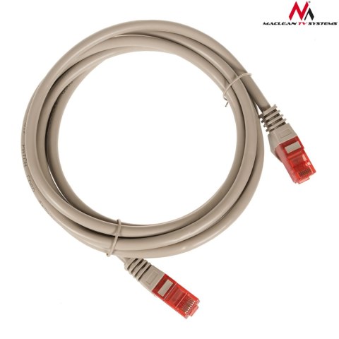 MCTV-303 S 47277 Przewód kabel patchcord UTP cat6 wtyk-wtyk 3m szary