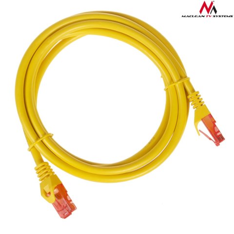 MCTV-303 Y 47280 Przewód kabel patchcord UTP cat6 wtyk-wtyk 3m żółty