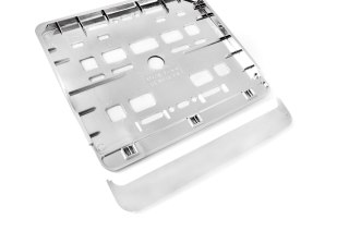 Ramka tablicy rejestracyjnej chrom motor motocykl amio-01167