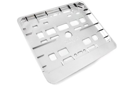 Ramka tablicy rejestracyjnej chrom motor motocykl amio-01167