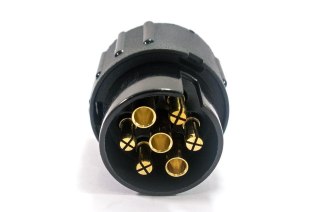 Wtyczka przyczepy haka plastikowa 7 pin amio-01256