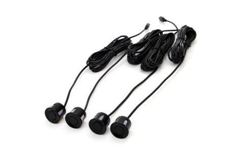 Zestaw czujników parkowania tft01 4,3" z kamerą hd-308-led 4 sensory czarne