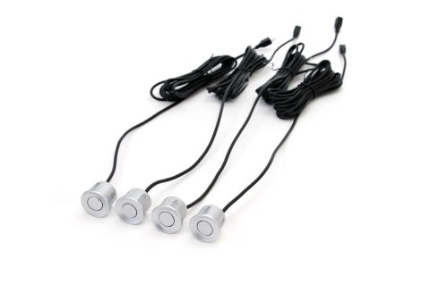 Zestaw czujników parkowania tft01 4,3" z kamerą hd-308-led 4 sensory srebrne