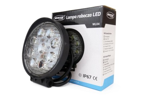 Lampa robocza led szperacz awl04 9 led 12v 24v amio-01615