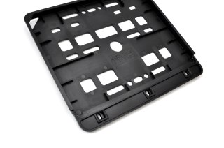 Ramka tablicy rejestracyjnej czarna motocykl motor amio-01166