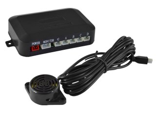 Samochodowa kamera z czujnikami cofania wbudowana w ramkę rejestracyjną z ir