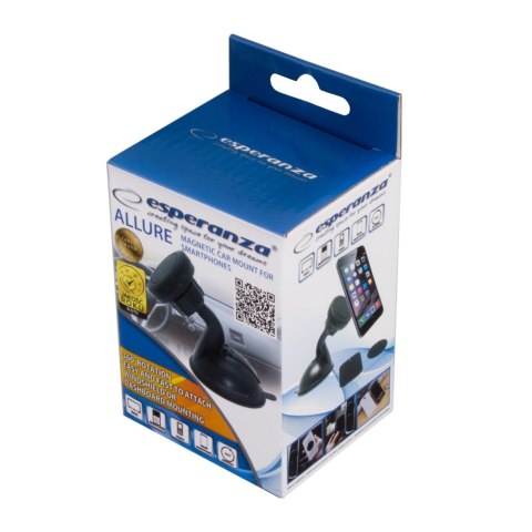 EMH119 Esperanza uchwyt samochodowy do telefonu magnetyczny allure