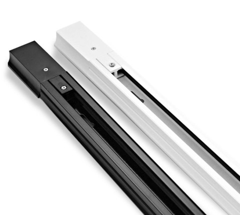 Listwa szynowa jednofazowa 150 cm biała