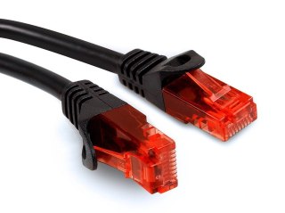 Przewód kabel patchcord UTP Maclean, wtyk-wtyk, Cat6, 20m, czarny, MCTV-741