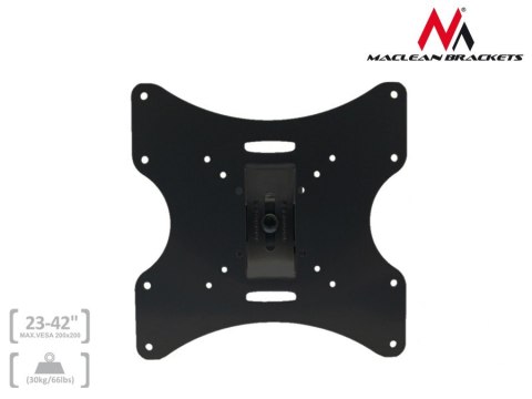 Uchwyt do telewizora lub monitora Maclean, uniwersalny, max VESA 200x200, 23-50", 30kg, czarny, MC-501A B