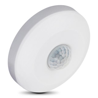 Czujnik ruchu PIR Maclean, sufitowy, zasięg 6m, max. 100W (LED), MCE231