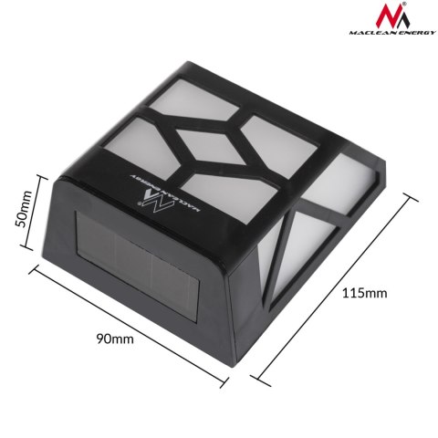Lampa LED Maclean, Solarna, Ogrodowa, 2szt, MCE171