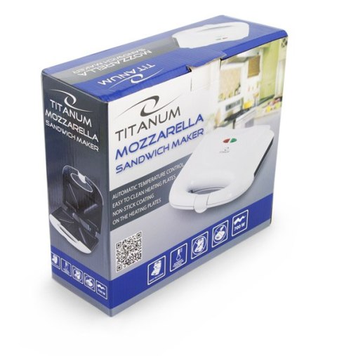 TKT001W Titanum opiekacz do kanapek mozzarella 700w