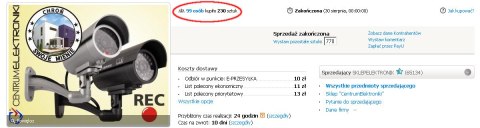 Atrapa kamery tubowej, diody IR LED, srebrna, IR9000S